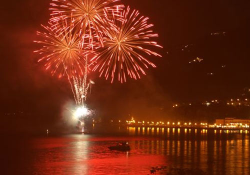 Fireworks at Lake Garda
