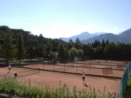 Tennis at Lake Garda