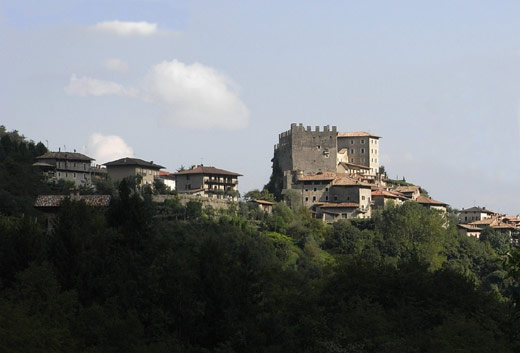 Castle Tenno at Lake Garda