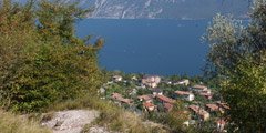 hiking at Lake Garda